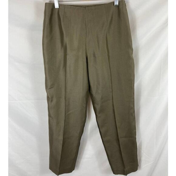 Sigrid Olsen 100% Silk Dress Pants size 8P - Picture 1 of 4
